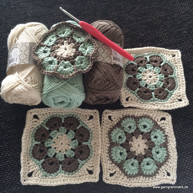 Bedstemorfirkant – Afrikansk Blomst