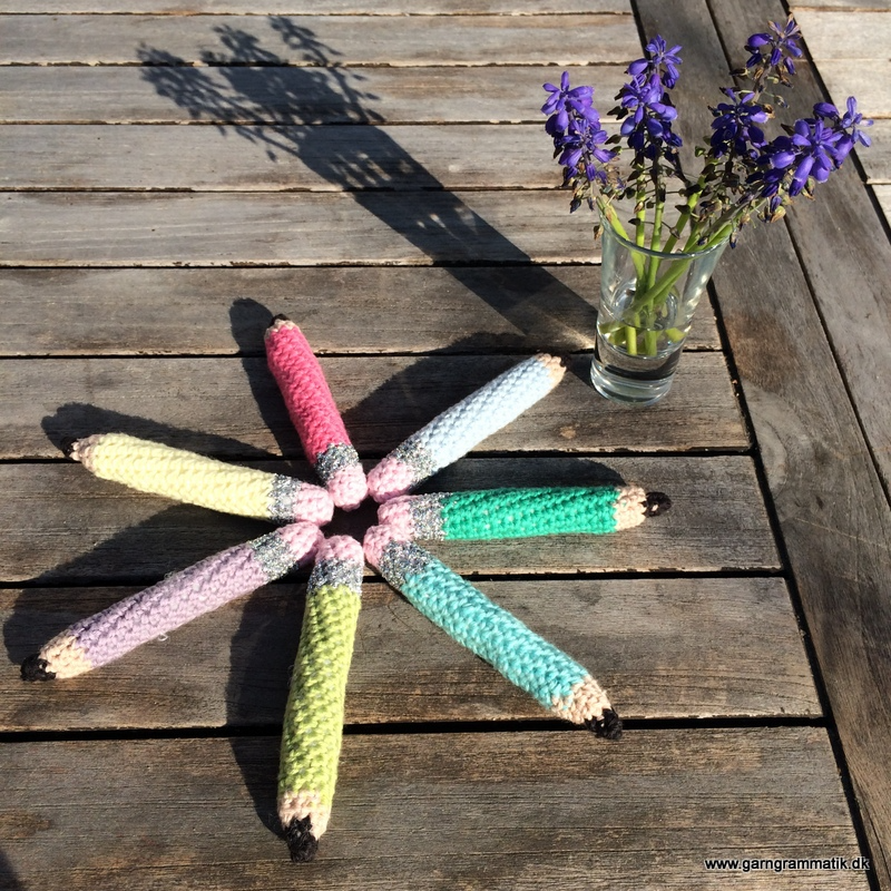 En buket af nyspidsede blyanter…