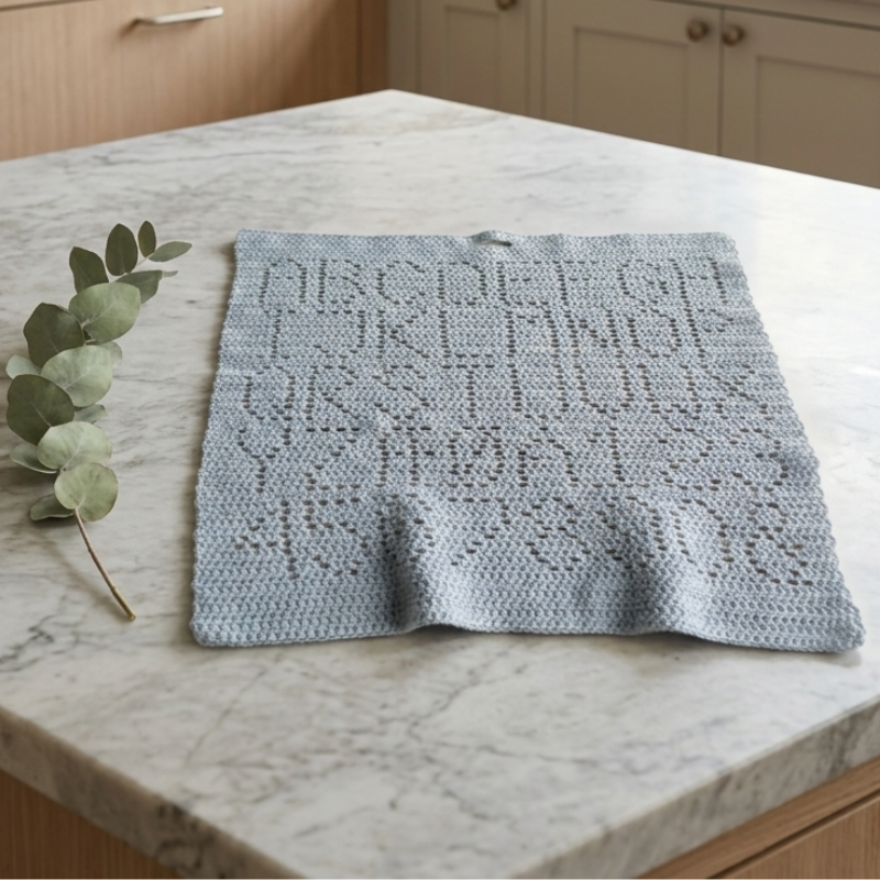 #bogstavhækling (lær at hækle bogstaver)