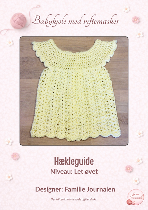 Babykjole med viftemasker