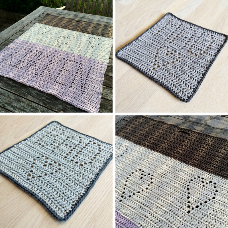 Opskriftssamling: Køkkenhåndklæde (KØKKEN), Karklud (MAD) og Vaskeklud (BAD)