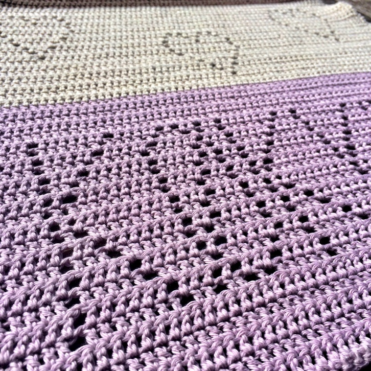 Håndklæde med skrift og hjerter (KØKKEN)