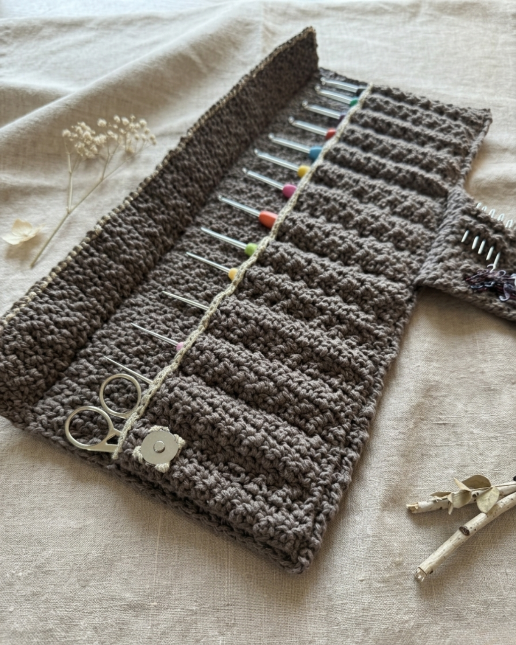 Lola hæklenålsetui