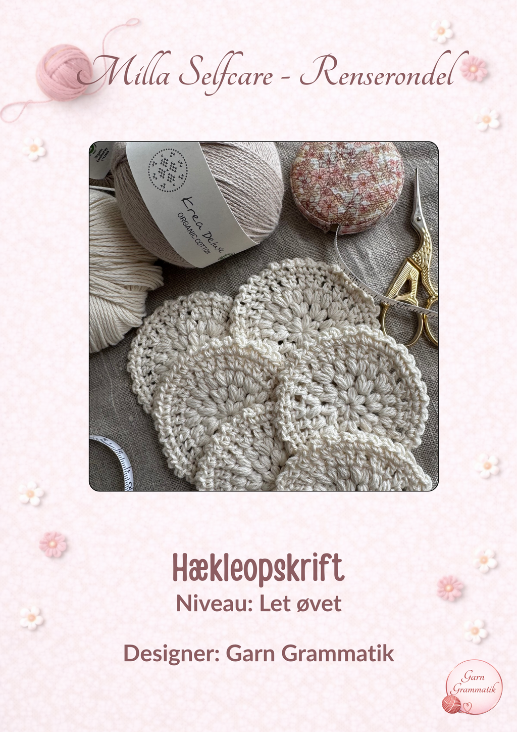 Milla Selfcare - Renserondeller med vintagelook