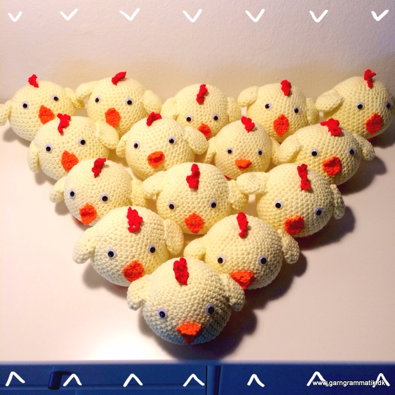 Påskekylling – den lille runde