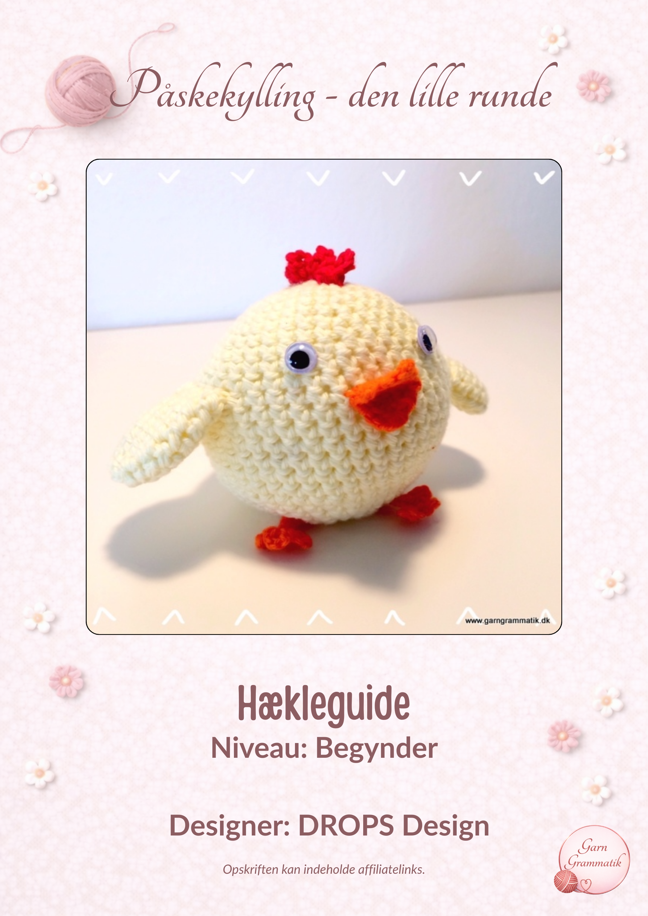 Påskekylling – den lille runde