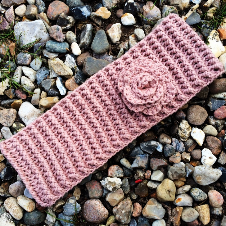 Pandebånd med blomst