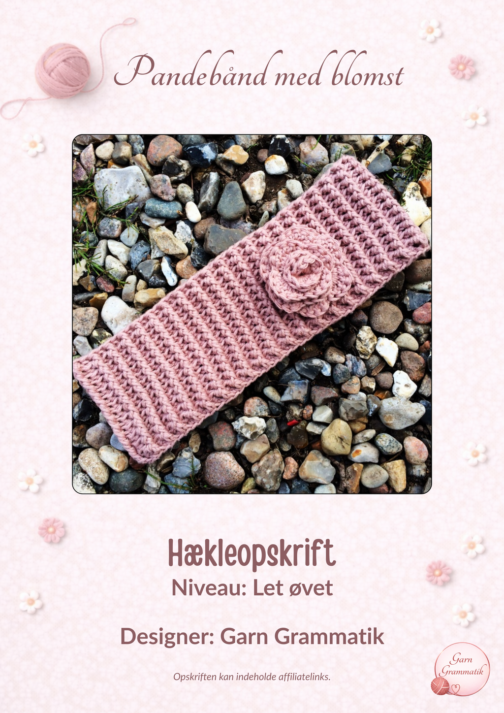 Pandebånd med blomst