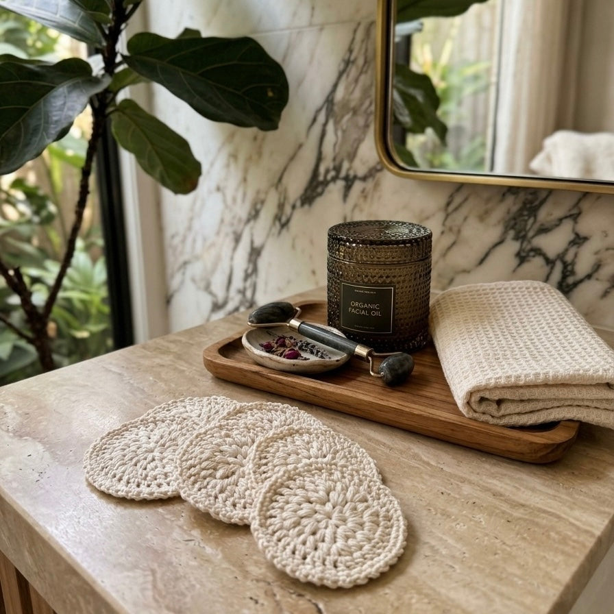 Milla Selfcare - Renserondeller med vintagelook
